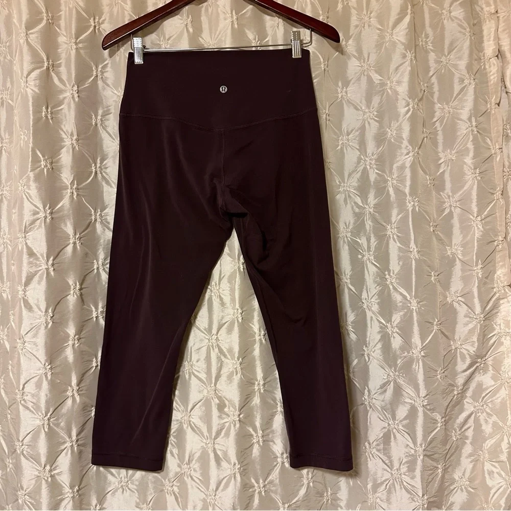 Lululemon Align Crop Leggings Deep Phantom Purple